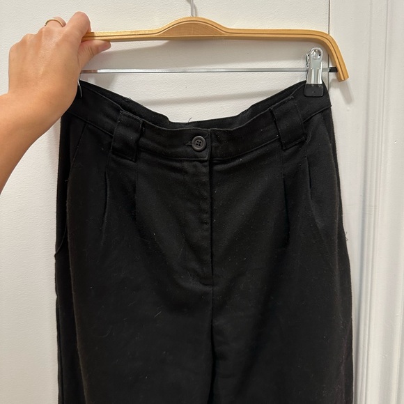 American Apparel women’s twill pleated pants - Picture 5 of 6